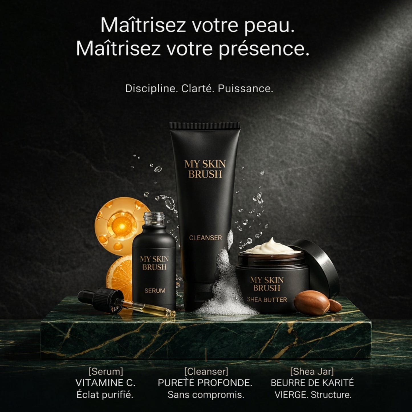 Coffret Soins Visage Homme – Routine Complète Hydratation & Éclat