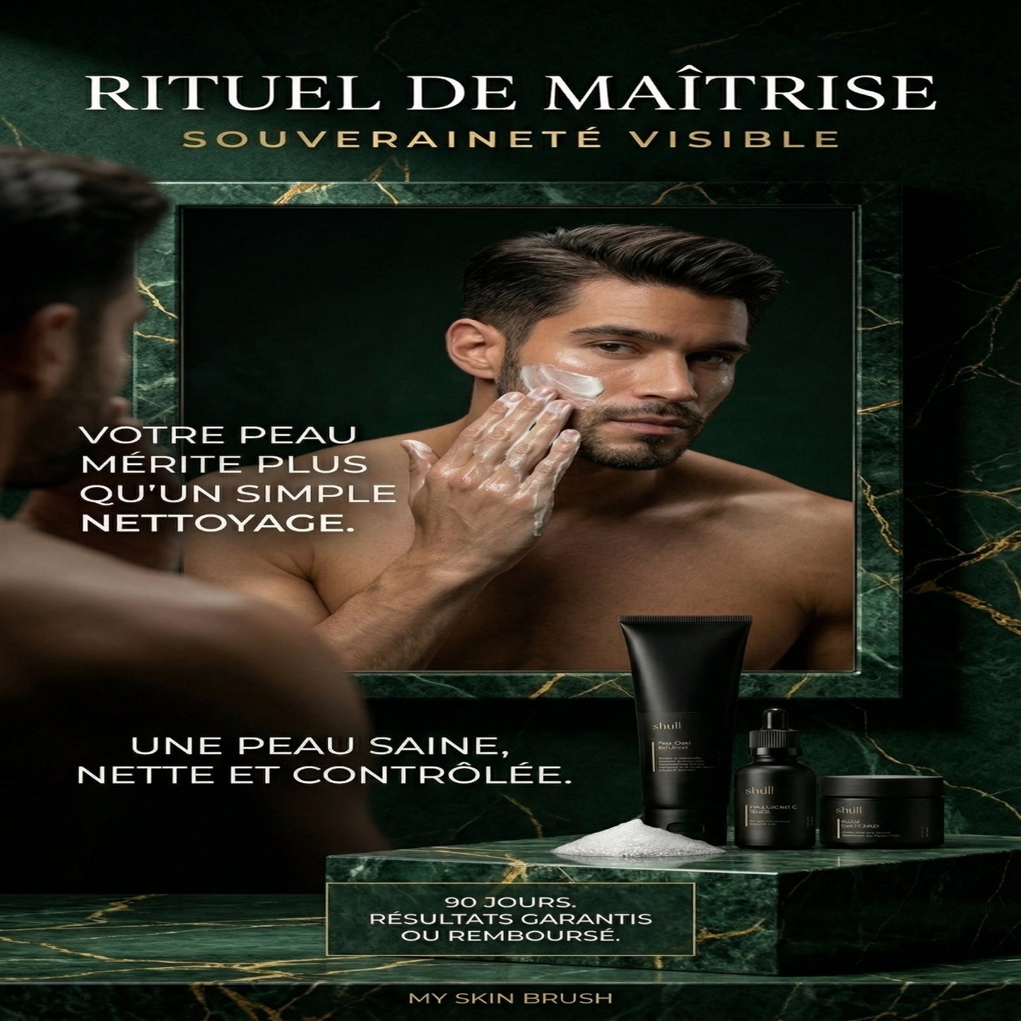 Coffret Soins Visage Homme – Routine Complète Hydratation & Éclat