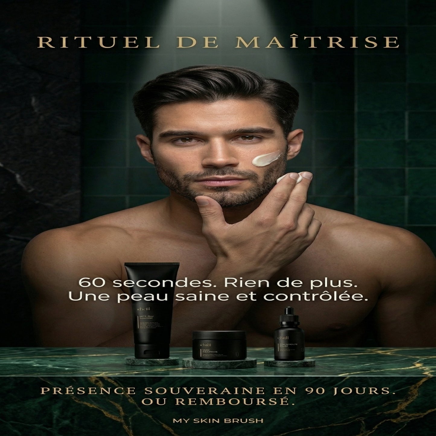 Coffret Soins Visage Homme – Routine Complète Hydratation & Éclat